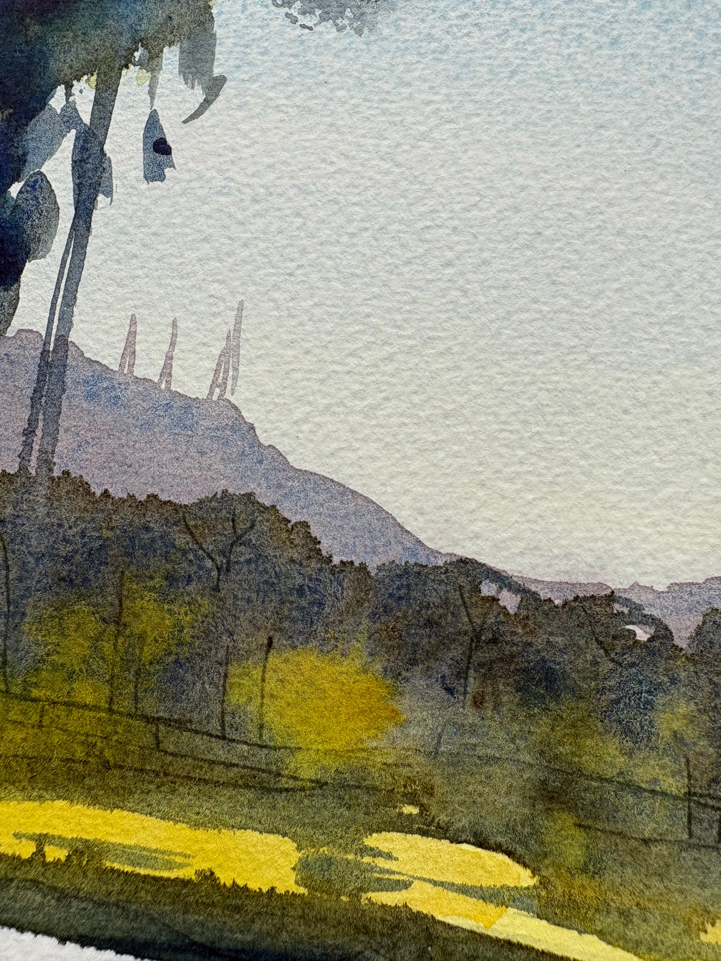 First light shines brightly