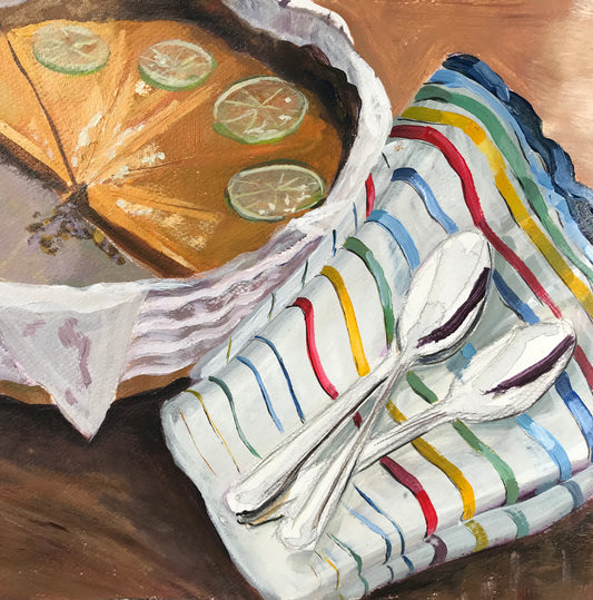 New home smells (A3, unframed, acrylic paint on paper)