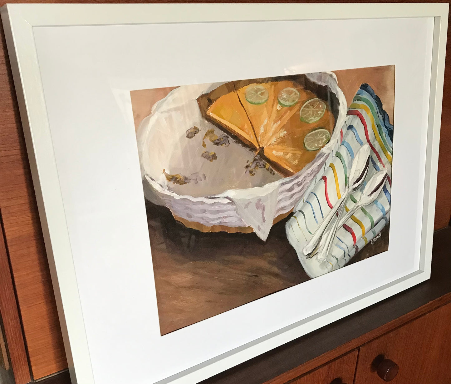 New home smells (A3, unframed, acrylic paint on paper)