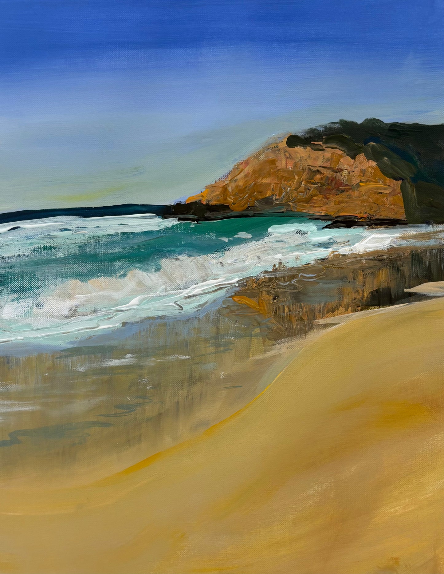 Radiating summer warmth