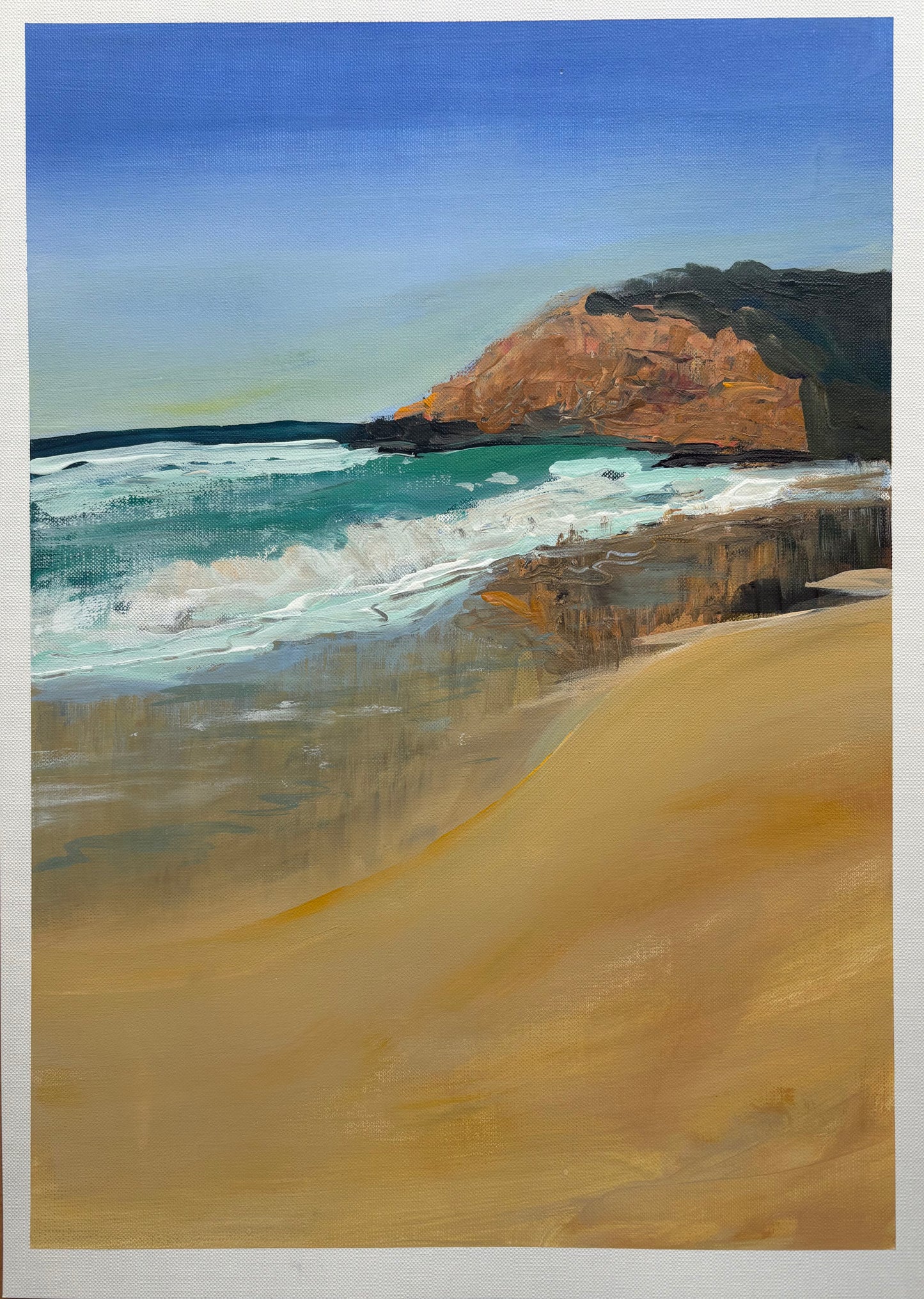 Radiating summer warmth