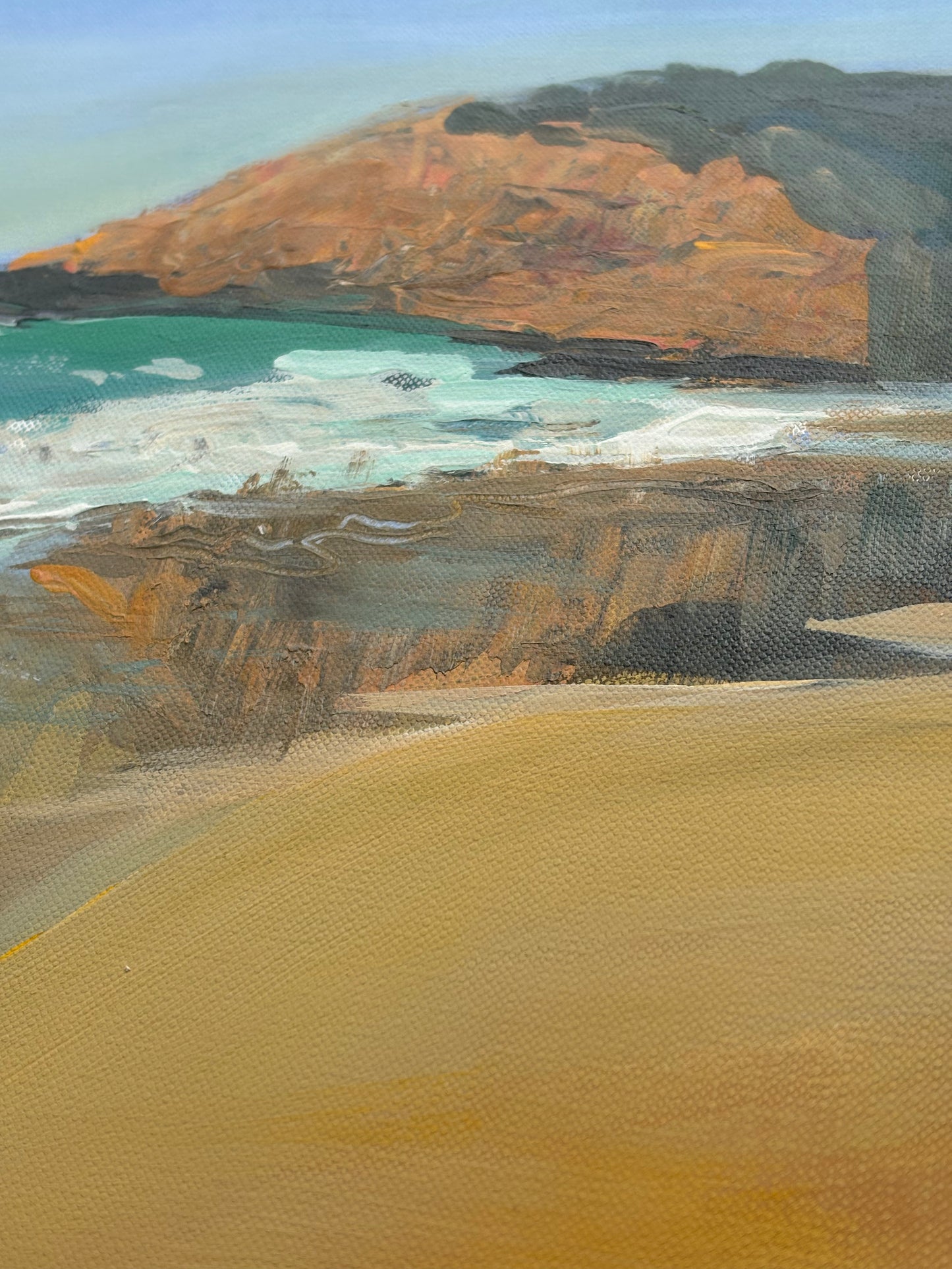 Radiating summer warmth