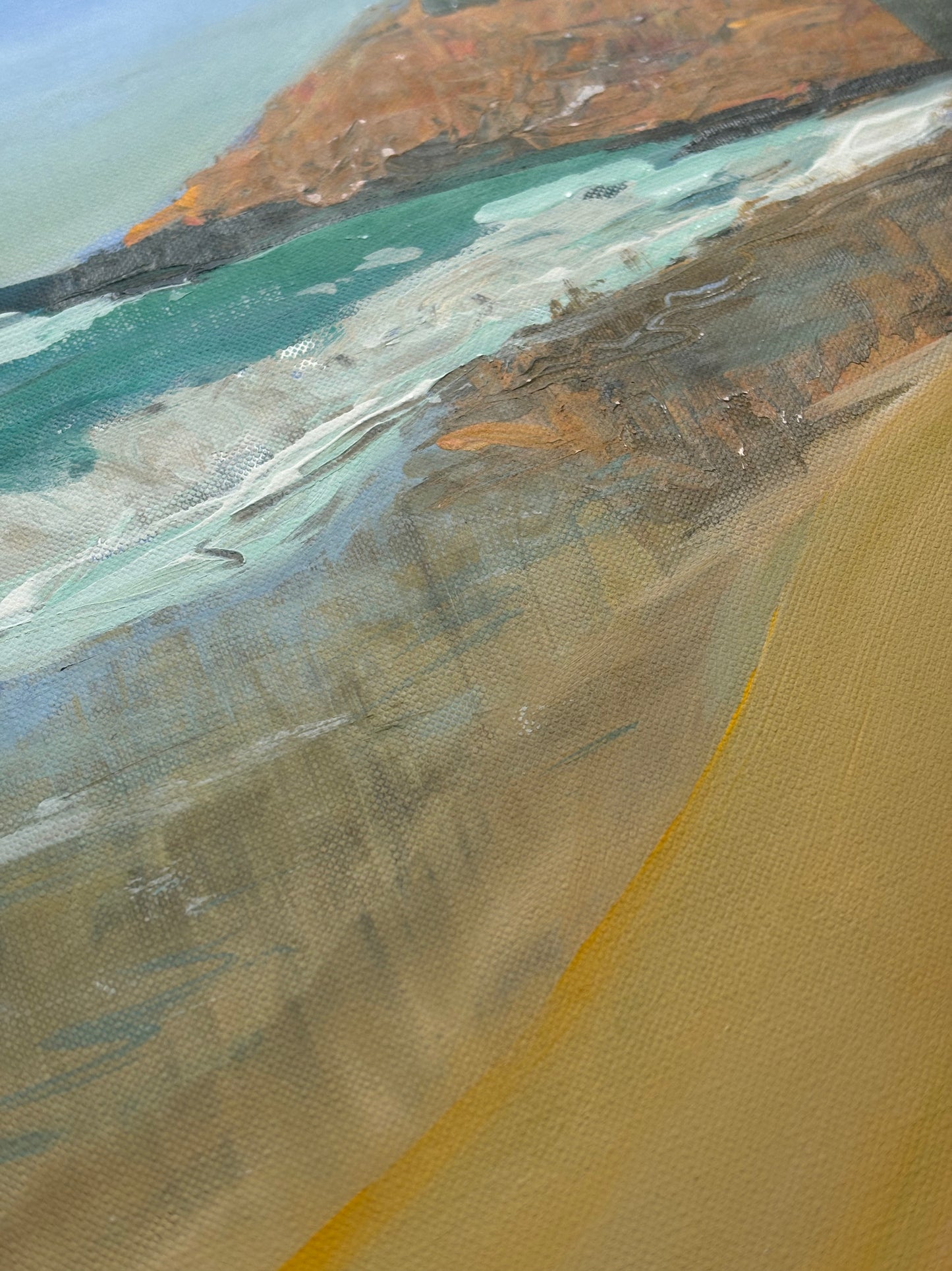 Radiating summer warmth