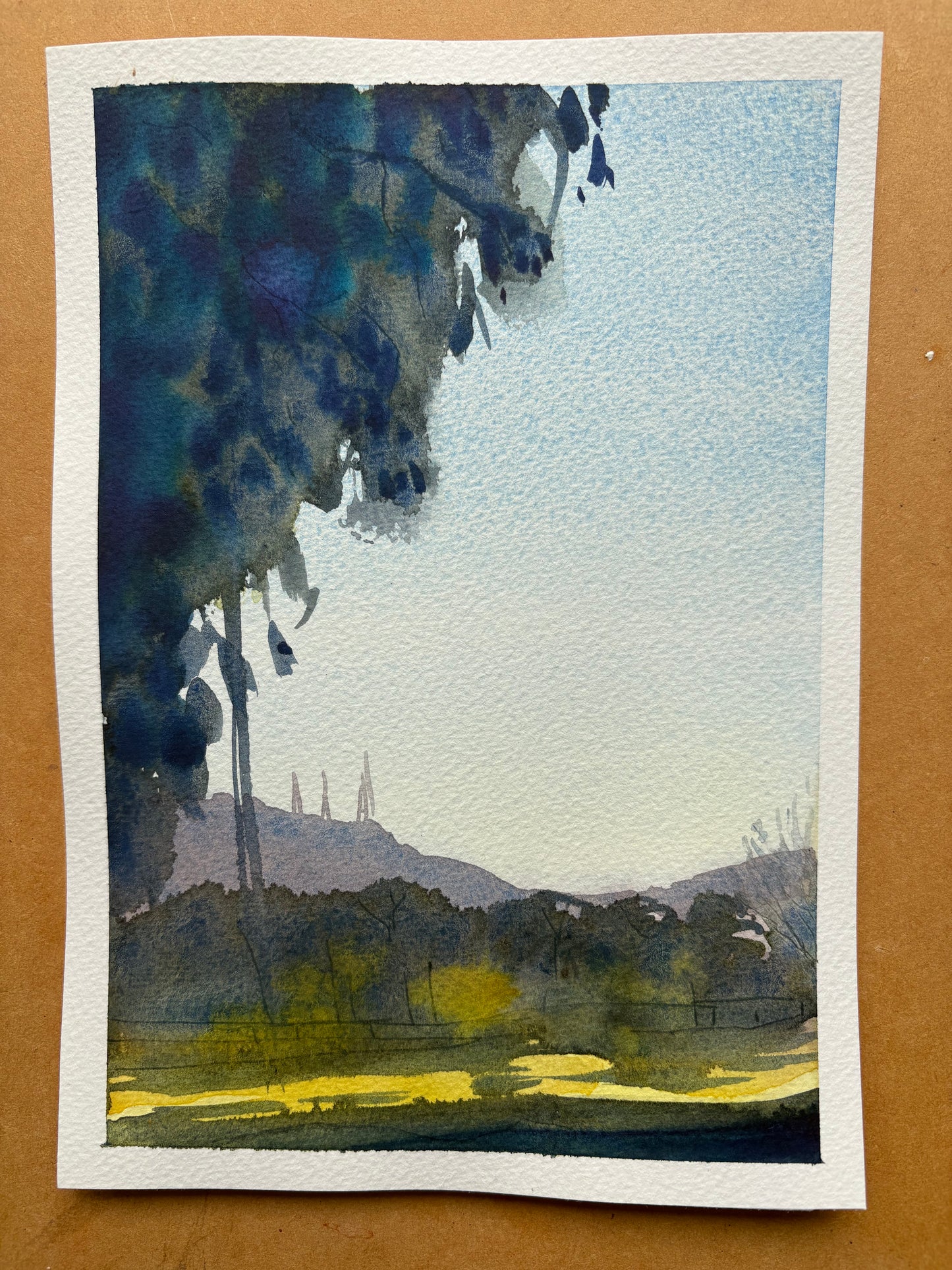 First light shines brightly